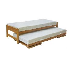 Posteľ DUELO 200x80 cm rozkladacia na 200x160 cm + darček vankúš ELASTIC